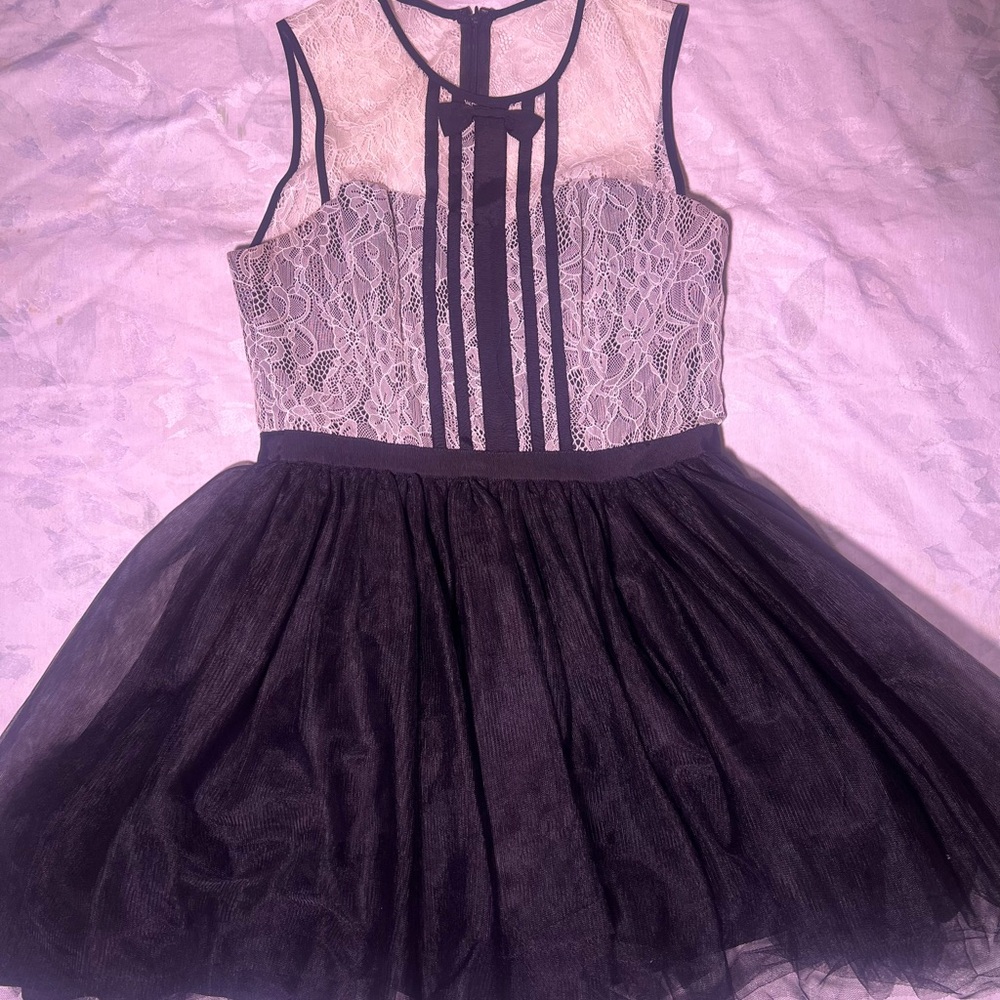 Stylish Lace and Tulle Dress